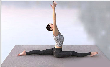 最有效的瘦腿瑜伽动作 同时瘦臀手臂(图)